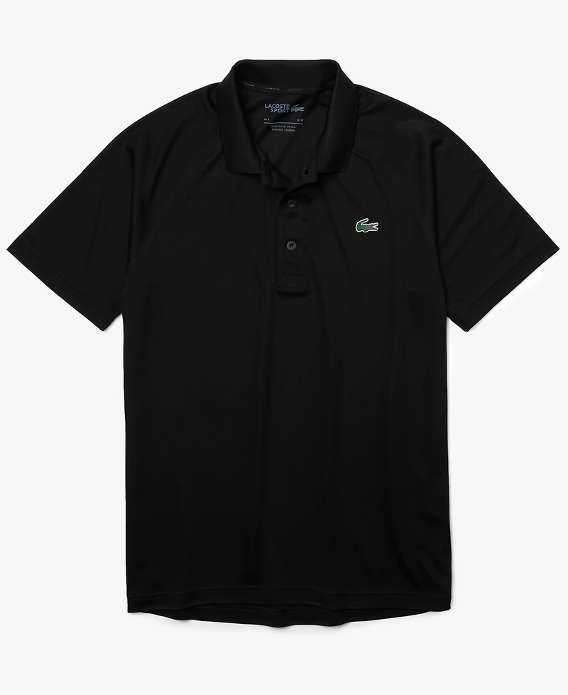 Lacoste Men's Breathable Run-Resistant Interlock Polo Shirt