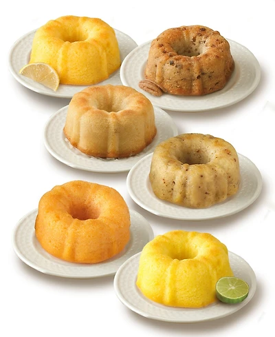 Dockside Market 6 Pack Tropical Mini Bundt Cake Sampler