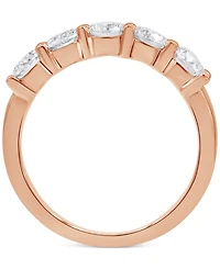 Diamond 5 Stone Band (1 1/2 ct. t.w.) 14k White Gold