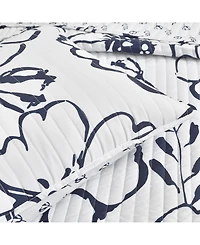 Lush Decor Scandinavian Floral 3 Piece Quilt Set, King