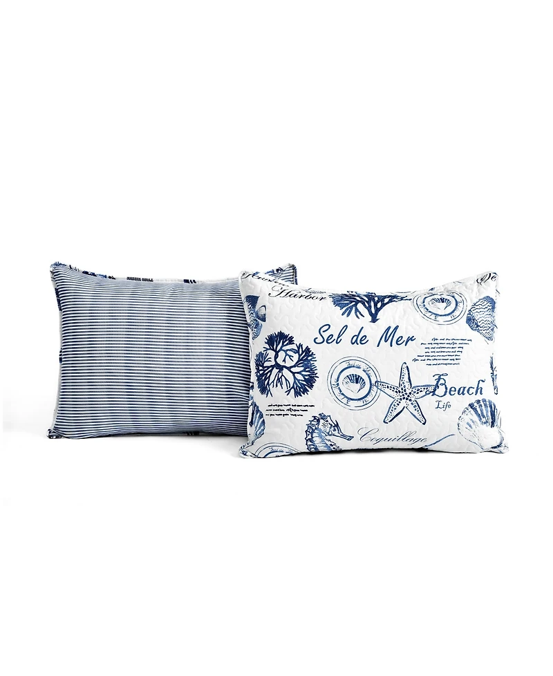 Lush Decor Harbor Life 7 Piece Quilt Set, Full/Queen