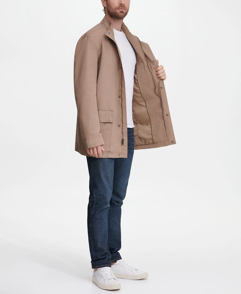 Men's Stand Collar Rain Jacket