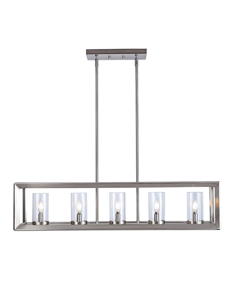 Anna Linear 5-Light Led Pendant