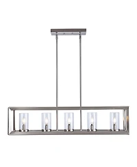 Anna Linear 5-Light Led Pendant