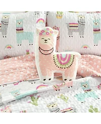 Lush Decor Kids Southwest Llama Cactus 4-Pc. Quilt Set, Full/Queen