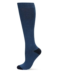 Men's Solid Cotton Compression Socks