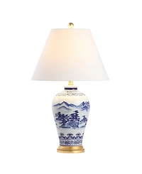 Zhou Traditional Cottage Led Table Lamp
