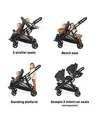 Graco Ready2Grow Lx 2.0 Double Stroller