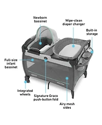 Graco Pack 'n Play Close2Baby Bassinet Playard