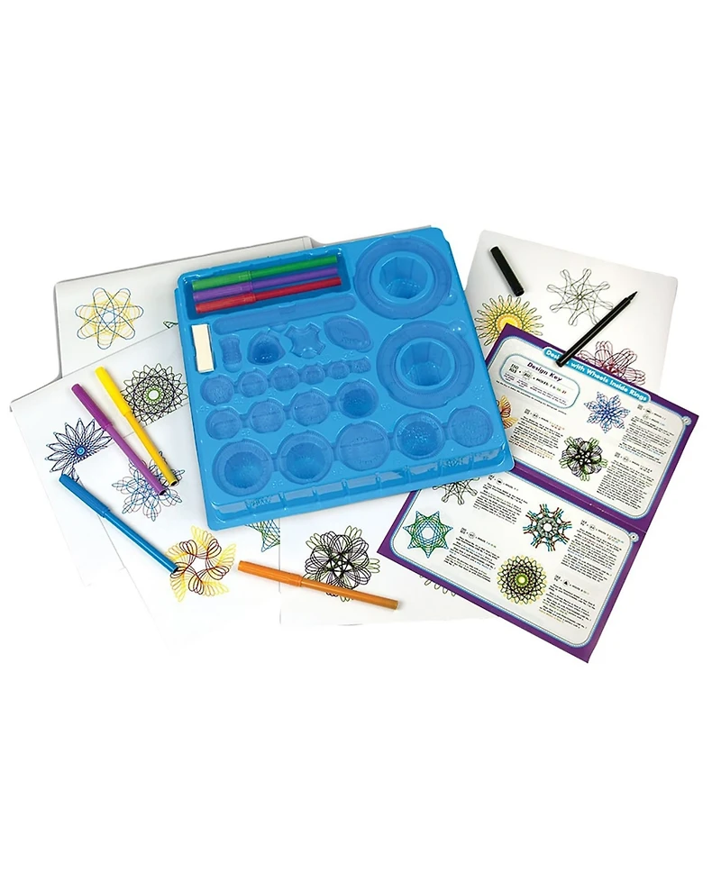 The Original Spirograph Drawing Kit with Markers and Guide Book