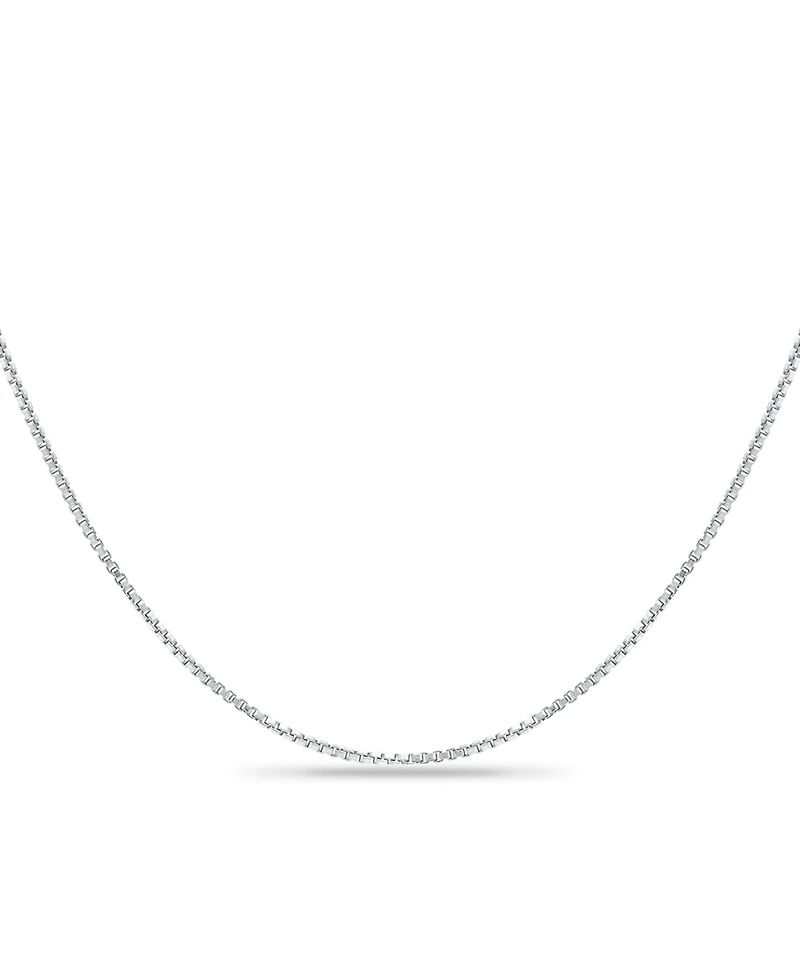 Giani Bernini Sterling Silver Chain Necklace, 24" Box Chain