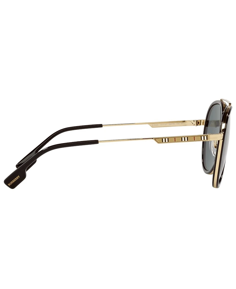 Burberry Men's Polarized Sunglasses, BE3125 Oliver