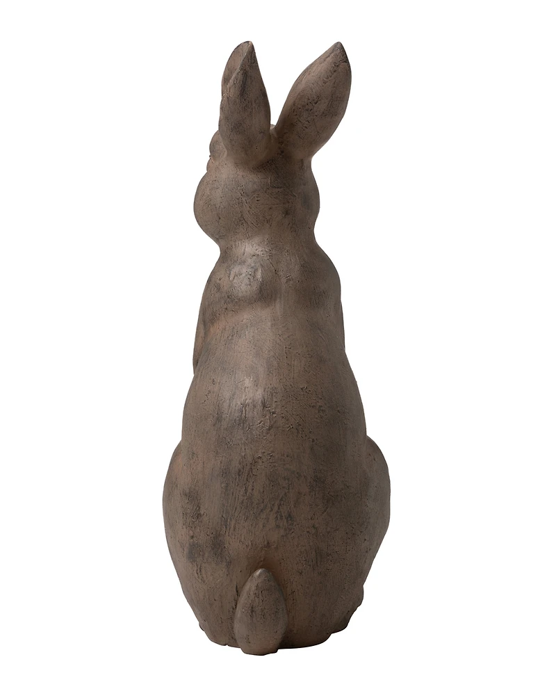 Glitzhome Standing Rabbit Statue