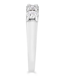 Diamond 5 Stone Band (1/2 ct. t.w.) in 14k White Gold