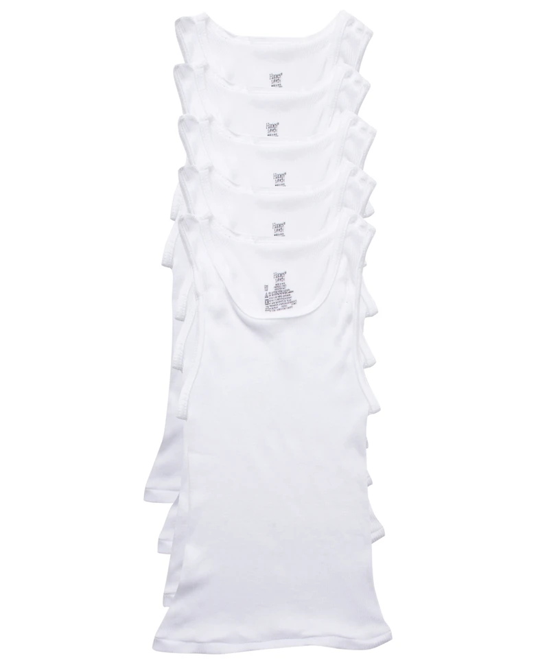 Big Boys Ultimate Cotton Blend Tank, Pack of 5