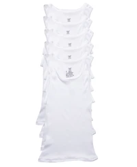 Big Boys Ultimate Cotton Blend Tank, Pack of 5