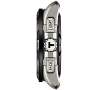 Tissot Men's Swiss T-Touch Connect Solar Black Rubber Strap Smart Watch 48mm