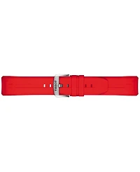 Tissot Men's Swiss T-Touch Connect Solar Red Rubber Strap Smart Watch 48mm