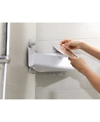Joseph Joseph EasyStore Corner Shower Caddy with Mirror