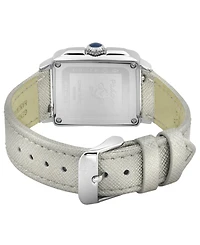 Gevril Women's Padova Swiss Quartz Gray Italian Leather Strap Watch 30mm