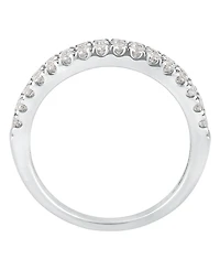 Certified Diamond Multi-Row Band (3/4 ct. t.w.) in 14k White Gold