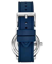 Men's Rubber Silicone Strap Watch 42mm