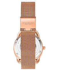 Women's Automatic Rose Gold-Tone Mesh Bracelet Watch 36mm