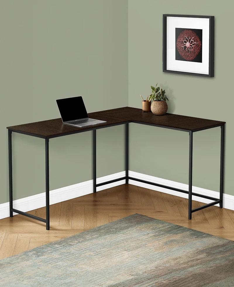 L-Shaped Desk with Ample Work Space