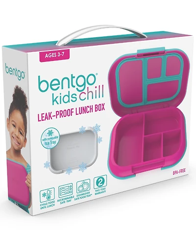 Bentgo Kids Chill Lunch Box - Green/Navy