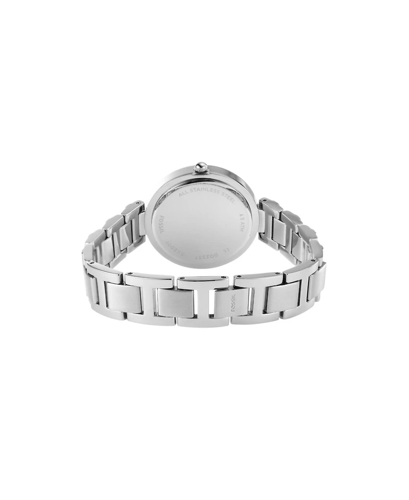 Fossil Women's Karli Three Hand Two Tone Stainless Steel Watch 34mm