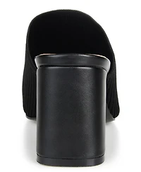 Journee Collection Women's Lorenna Block Heel Slide Sandals