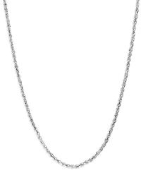 Lightweight Rope Chain 18" Necklace (1-3/4mm) in 14k Yellow Gold