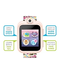 Kid's Playzoom 2 Blush Cat Print Tpu Strap Smart Watch 41mm