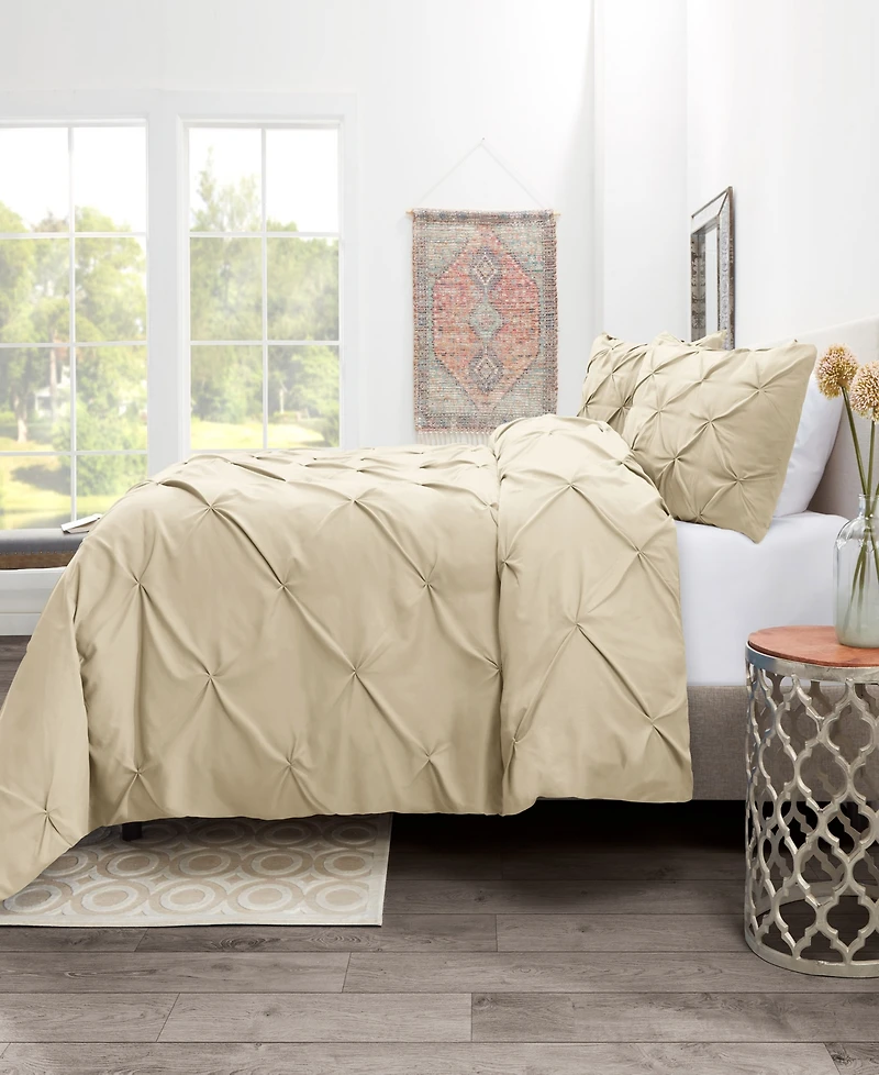 Nestl Pinch Pleat -Pc. Duvet Cover Set