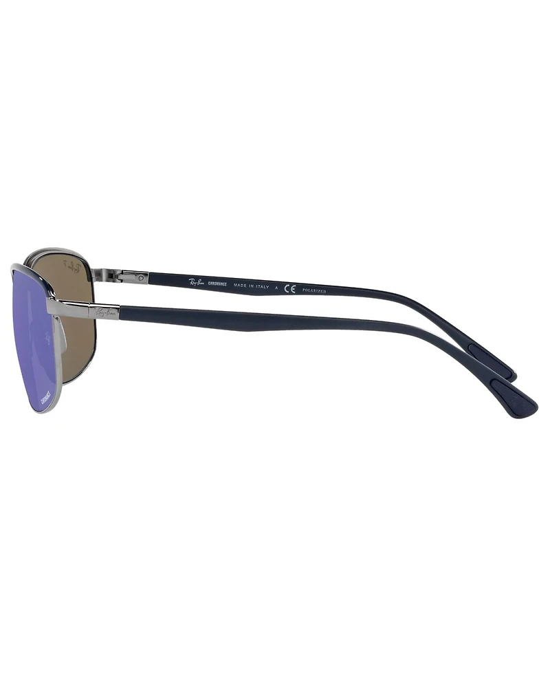Ray-Ban Unisex Polarized Sunglasses, RB3671CH 60