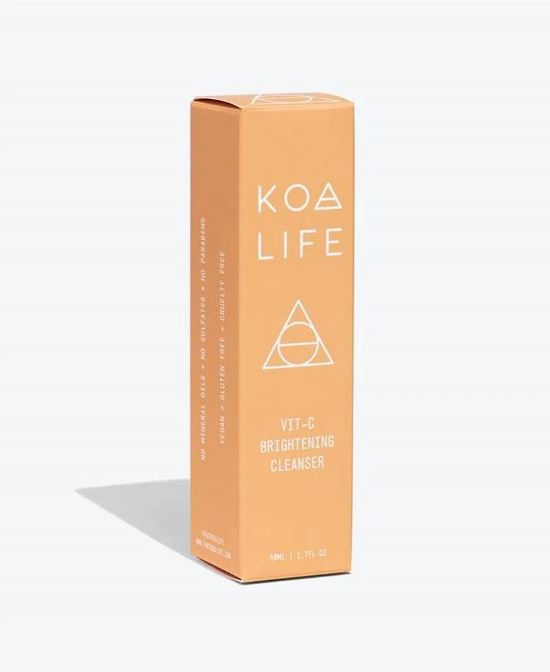 Koa Life Vit-c Brightening Facial Cleanser, 50 ml