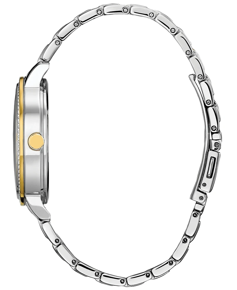 Disney by Citizen Mickey Mouse Two-Tone Stainless Steel Bracelet Watch 33mm