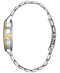 Disney by Citizen Mickey Mouse Two-Tone Stainless Steel Bracelet Watch 33mm