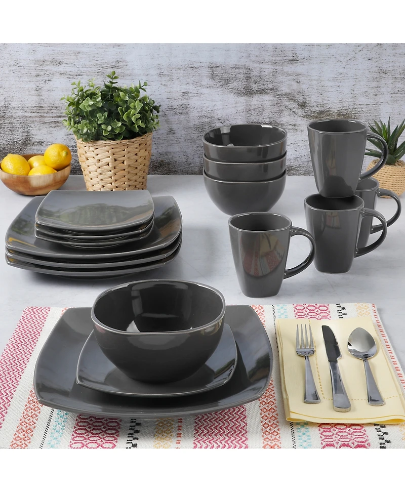 Gibson Elite Soho Lounge 16-Pc. Dinnerware Set, Service for 4