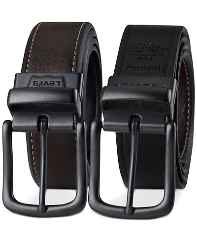 Levi's Men's Contrast Stitch Reversible Belt