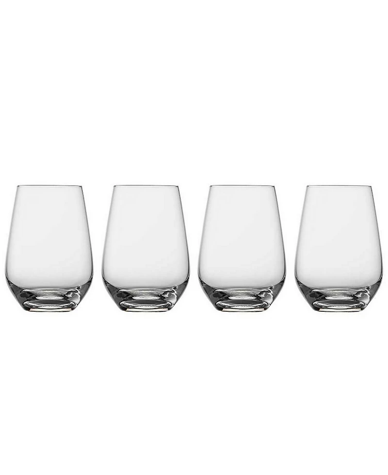 Villeroy & Boch Voice Basic Stemless Glasses, Set of 4