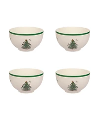 Spode Christmas Tree Rice Bowl, Set of 4