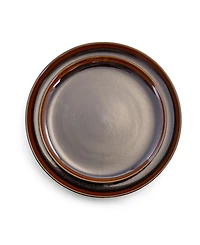 Elama Midnight Beach 16 Pc. Dinnerware Set, Service for 4