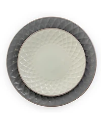 Elama Tahitian Diamond 16 Pc. Dinnerware Set, Service for 4