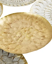 Madison Park Legion Metal Plates Wall Decor, 24.02" L x 47.24" W