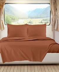 Nestl Premier 1800 Series Deep Pocket Bed 4 Piece Sheet Set, Rv Queen