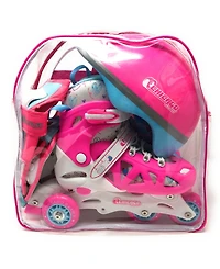 Chicago Adjustable Inline Training Skate 8pc Combo Set - Size M (1-4)