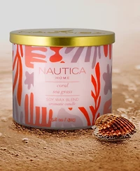 Nautica Coral Sea Grass Candle, 14.5 oz