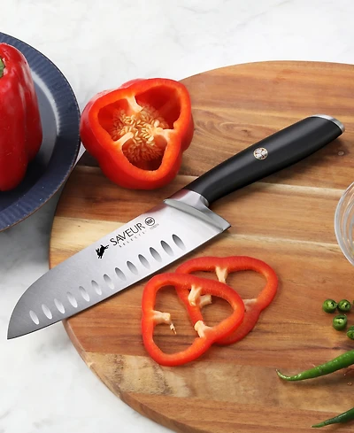Saveur Selects Voyage Series 7" Forged German Steel Santoku Knife