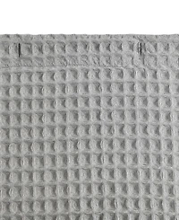 Vera Wang Marled Waffle Yarn Dyed Shower Curtain, 72" X 70"